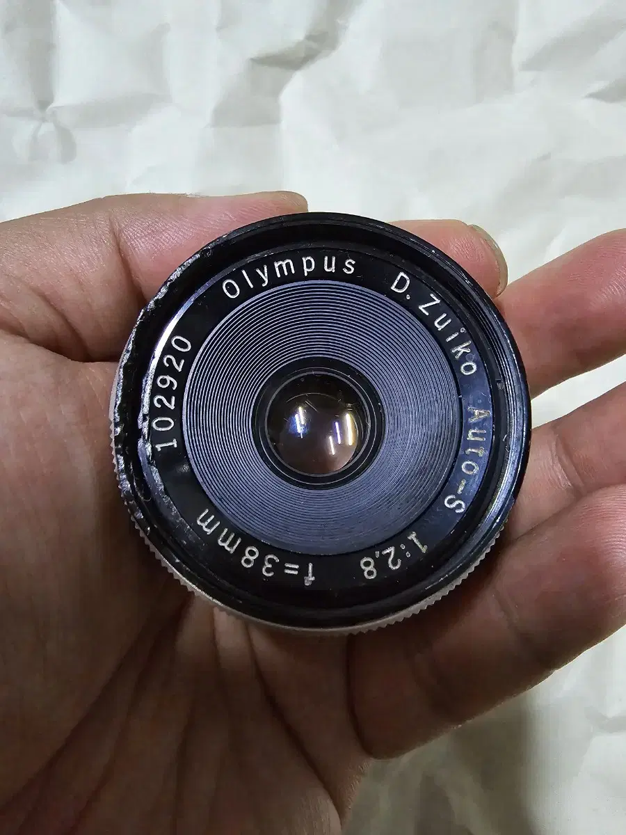 올림푸스 D.zuiko auto-s 38mm f2.8 렌즈 | 브랜드 중고거래